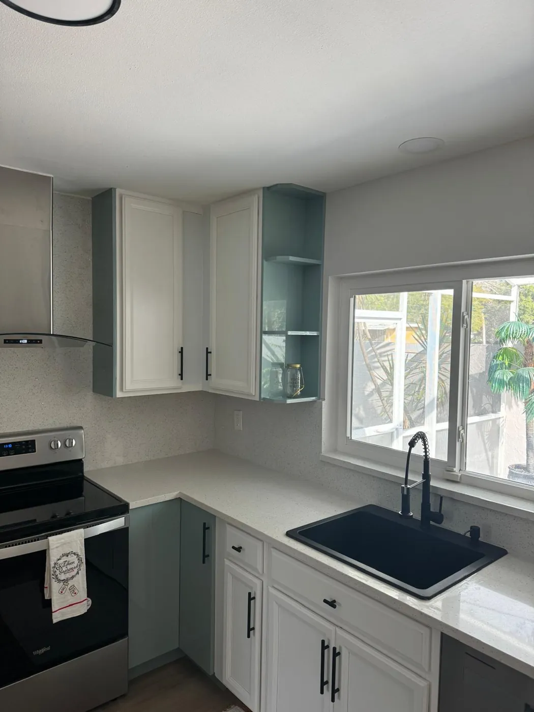 Cabinet painting in a Lakewood Ranch kitchen